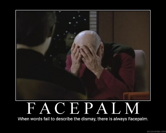 facepalm facepalm