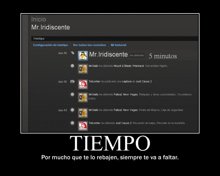 tiempo para jugar