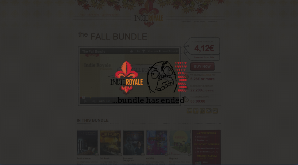 FALL BUNDLE INDIE ROYALE