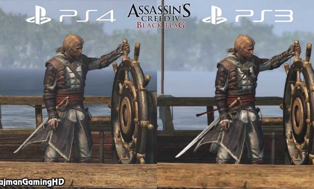 LA DIFERENCIA ENTRE ASSASSIN’S CREED IV DE PS3 Y PS4