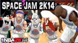 AQUÍ Y AHORA EL MOD DE SPACE JAM PARA NBA 2K14