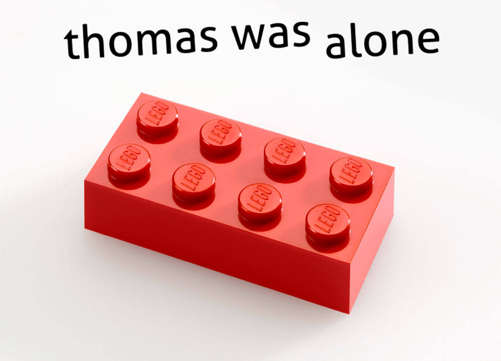thomas was alone