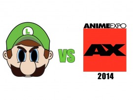 LUIGI TROLEANDO EN LA FERIA ANIME EXPO 2014