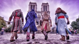 PARKOUR Y ASSASSIN’S CREED UNITY SE DAN LA MANO