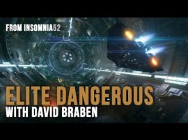 DAVID BRABEN PRESENTANDO LA ÚLTIMA VERSIÓN DE ELITE: DANGEROUS