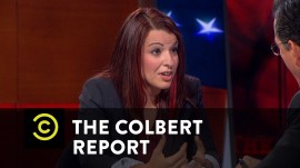 ANITA SARKEESIAN EN THE COLBERT REPORT