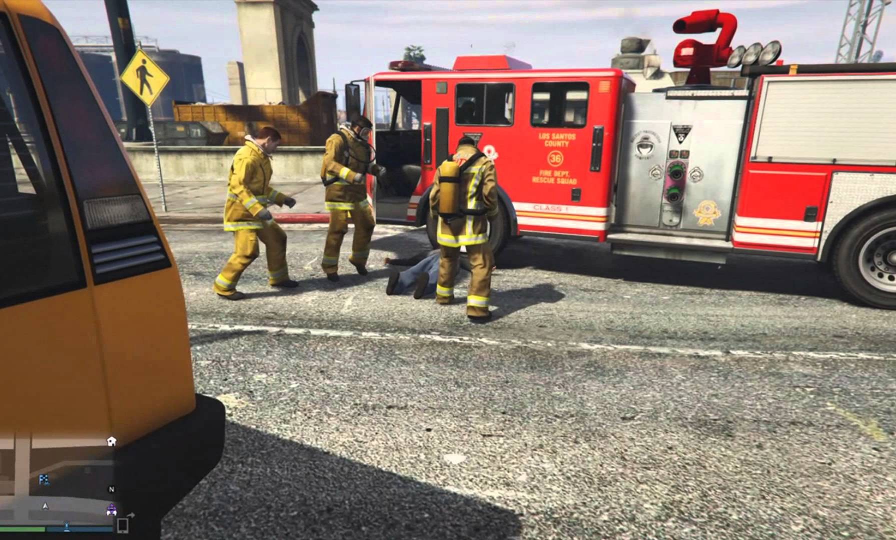 EL EXPEDITIVO CUERPO DE BOMBEROS DE GTA V