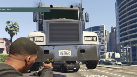 COSAS QUE PUEDEN HACER USTEDES EN GTA V CON UNA PISTOLA DE GRAVEDAD