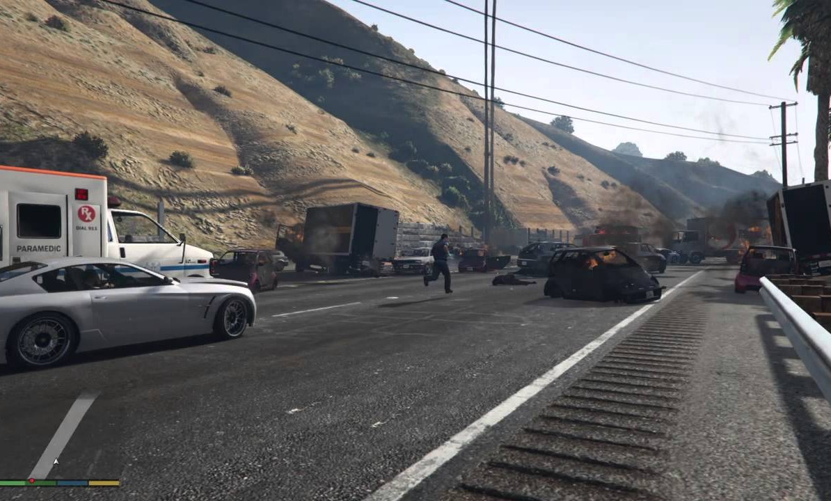 UNA SERIE DE CATASTRÓFICAS DESDICHAS EN GTA V