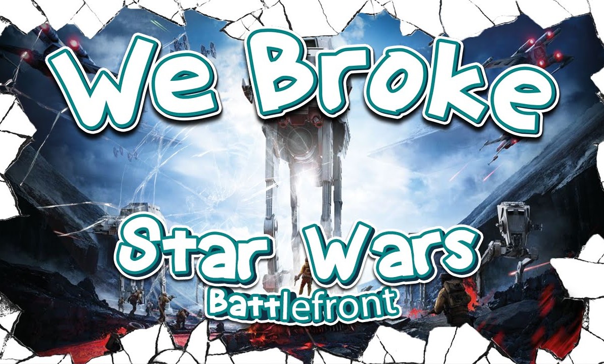 ROMPIENDO STAR WARS: BATTLEFRONT