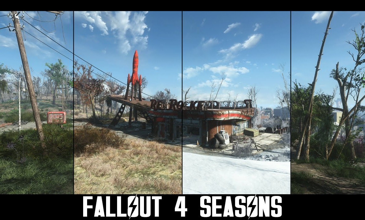 ESTACIONES EN FALLOUT 4 CON ESTE MOD