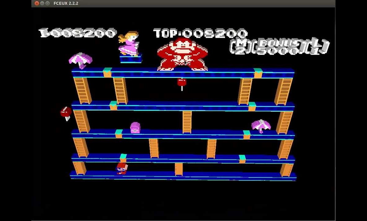 LOS JUEGOS DE NES EN 3D