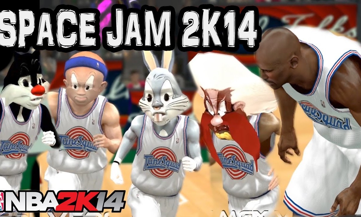 AQUÍ Y AHORA EL MOD DE SPACE JAM PARA NBA 2K14