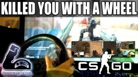 ¿QUÉ TAL USAR UN VOLANTE EN COUNTER-STRIKE?