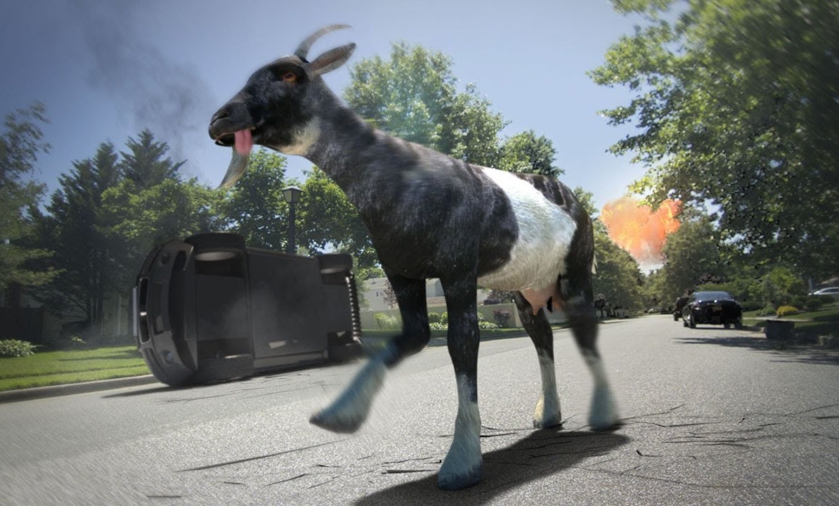 GOAT SIMULATOR EN LA VIDA REAL