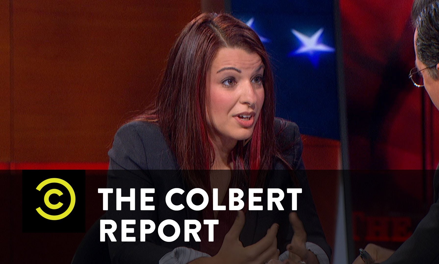 ANITA SARKEESIAN EN THE COLBERT REPORT