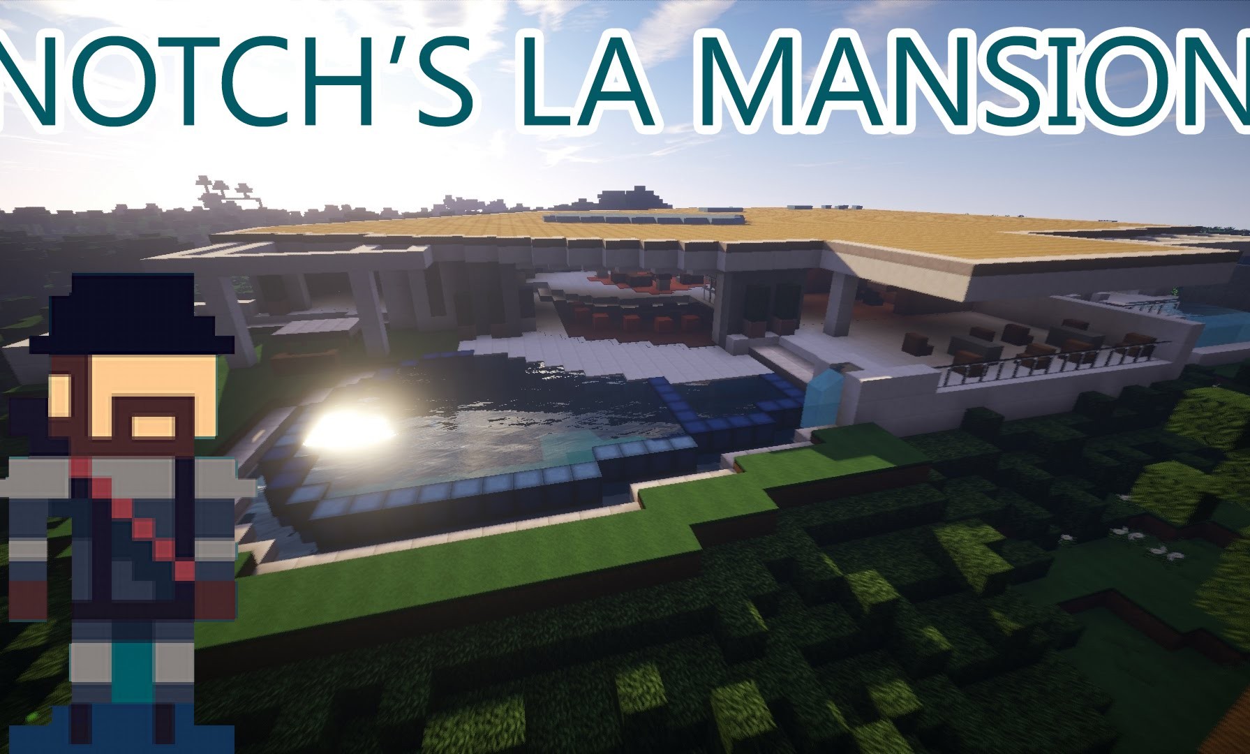 LA MANSIÓN DE NOTCH EN MINECRAFT