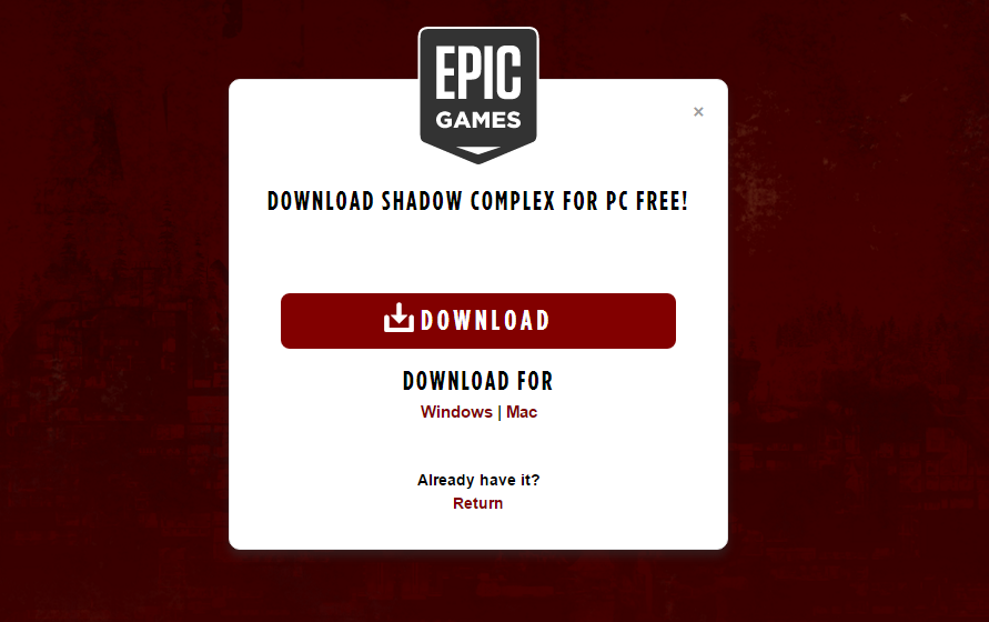 Shadow Complex Shadow Complex
